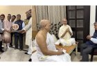 Governor of Punjab Meets Param Pujya Divyatapasvi Acharya Shri Hansratna Surishwarji Maharaj — A Meeting of Spiritual Vision and Cultural Harmony
