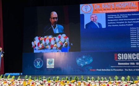 Dr. Mohana Rao Unveils India’s Largest 1008-Case IONM Study at SIONCON 2025