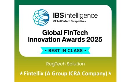 Fintellix Wins IBSi Global FinTech Innovation Award 2025 for Best-in-Class RegTech Solution