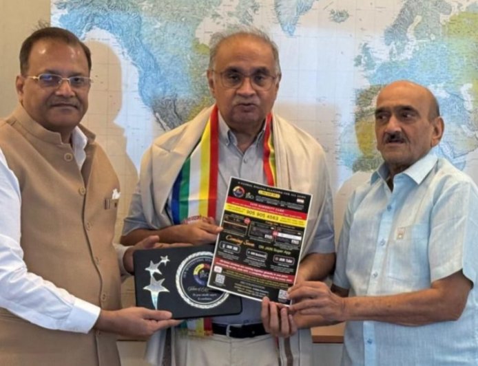 Jiso Foundation team for Jain unity had a special meeting with Mr. Samvegalalbhai, President of Anandji Kalyanji Trust