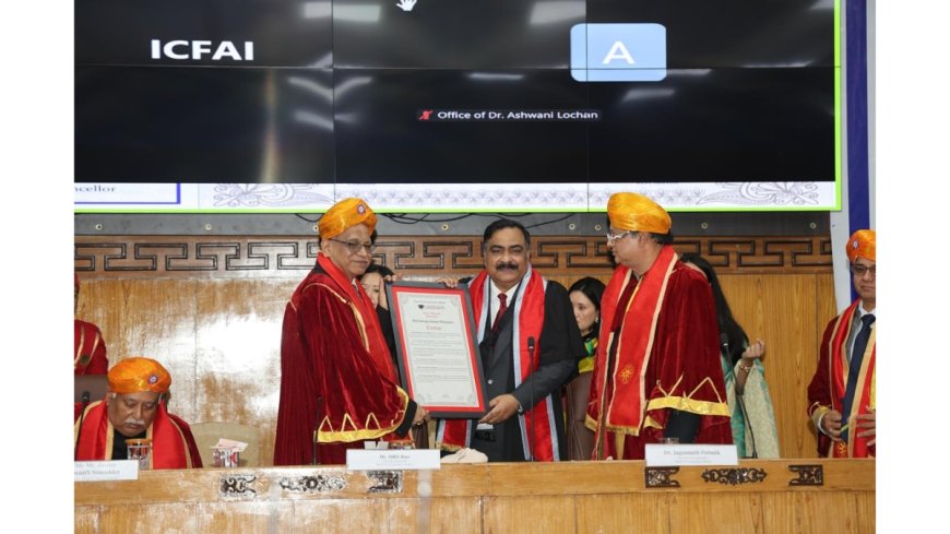 A Milestone of Excellence: Mr. Souvagya Mohapatra Honored with Doctorate in Hospitality and Tourism