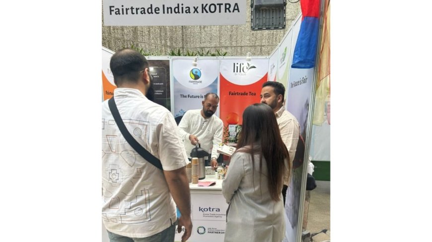 KOTRA India–Korea Business Cooperation Center and Fairtrade India Promote Ethical Consumption at Korea Street Fair 2025