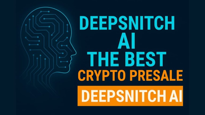 Best Crypto Presale for 2026: Texas State Government Buys Bitcoin as DeepSnitch AI Targets 100x Gains Ahead of January Launch