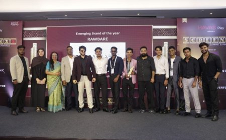 Rawbare Wins ‘Emerging Brand of the Year’ at Adgully’s ScreenXX Awards & Summit; Co Founder & CEO Affan Ahmad Also Honoured as Best Influencer Strategist