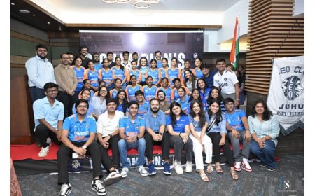 Leo Club of Juhu Felicitates Indian Blind Women’s Cricket Team at ‘Champions’ Roar’