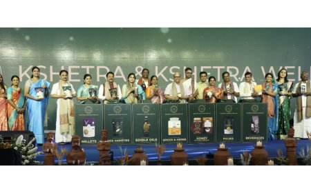 Kshetra and Kshetra Wellvia Successfully Launched in Erode, Marking a New Chapter in Pure, Traditional and Conscious Food