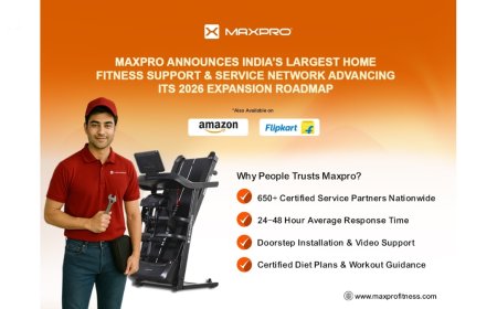 Maxpro Announces India’s Largest Home Fitness Support & Service Network Advancing its 2026 expansion roadmap