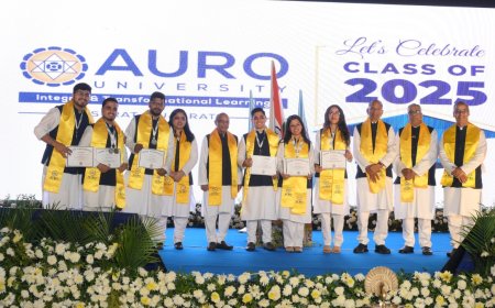AURO University Proudly Hosts Its 13th Convocation Ceremony by Reinforcing a Vision for Value-Based Leadership