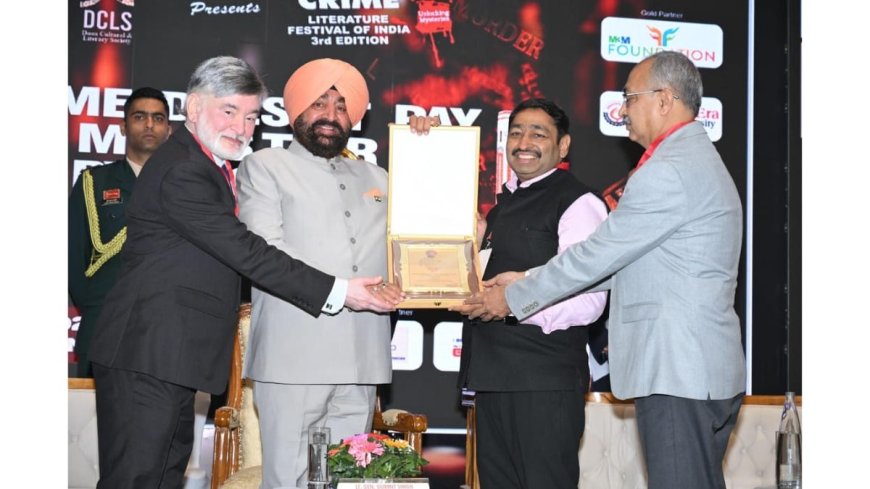Crime Literature Festival of India Sparks National Dialogue on Crime, Justice and Society in Dehradun
