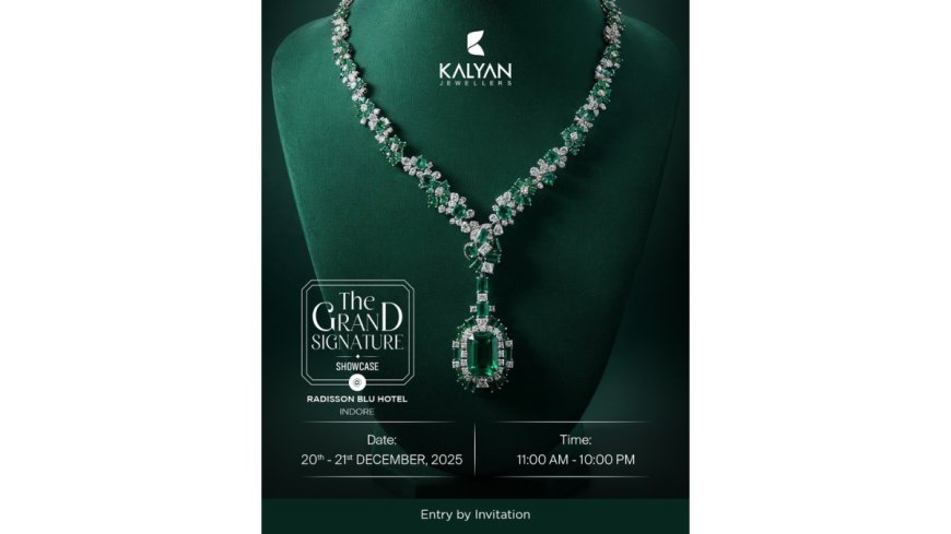 Kalyan Jewellers Opens Two-Day By-Invite High Jewellery Exhibition in Indore