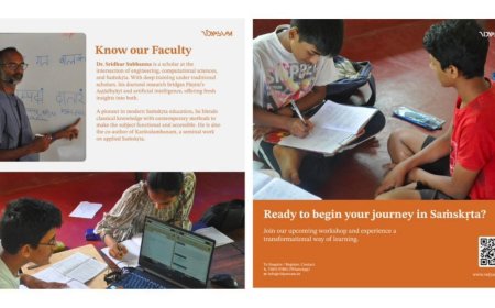 Vidyasvam Announces New Online Samskṛta Workshop Based on the Pāṇinian Method