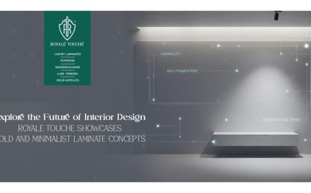 Explore the Future of Interior Design: Royale Touche Showcases Bold and Minimalist Laminate Concepts