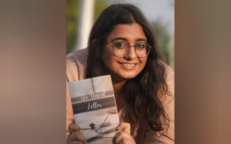 Khandwa, Vidushi Malpani Releases Her Fifth Book : The Unsent Letter