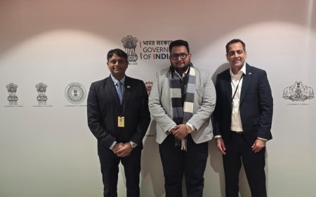 Gujarat’s youngest cybersecurity entrepreneur Dhruv Pandit represented India at WEF 2026 in Davos