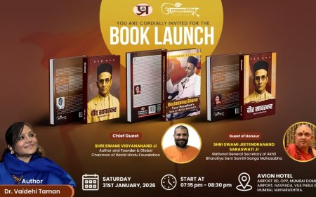 Dr Vaidehi Taman to Launch Books on Veer Savarkar’s Nationalist Vision in Mumbai on January 31
