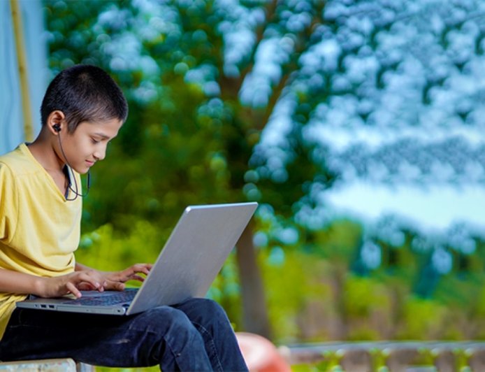 A Day in the Life of a Himalayan School Student Reflects the Changing Face of Online Schooling in India