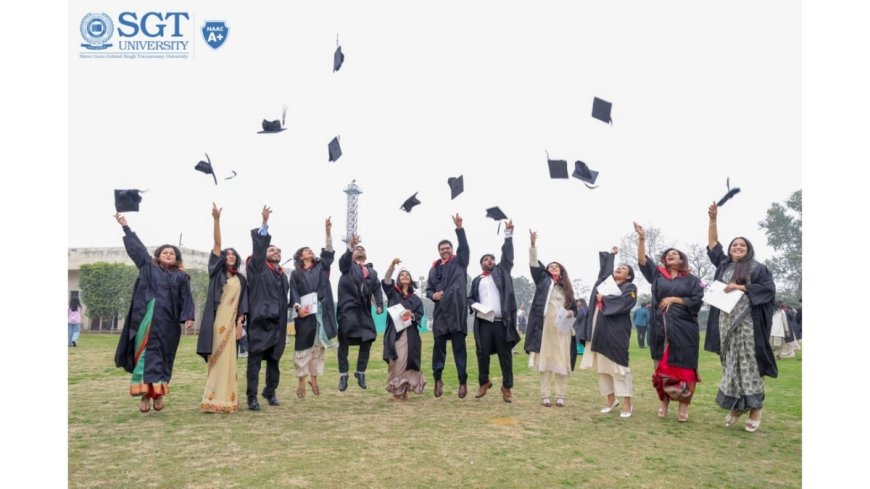 SGT University hosts 12th convocation, celebrating academic excellence and future-ready education