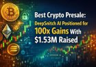 Best Crypto Presale: DeepSnitch AI Positioned for 100x Gains With USD 1.53M Raised, HEXY and HYPER Attract New Traders