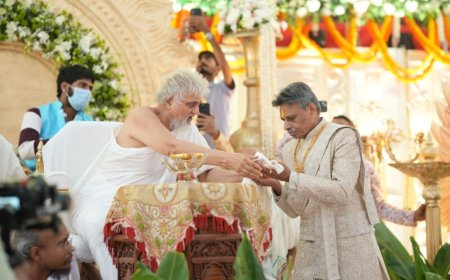 Businessman Sharadbhai Zaveri becomes Param Pujya Muniraj Shri Shaurya Bhushan Vijay Ji Maharaj Saheb after Jain Diksha today