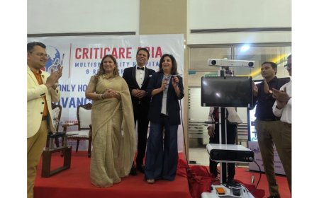 CritiCare Asia Hospitals Introduces CORI Robotic System for Joint Replacements, Farah Khan Flags Off Advanced Orthopaedic Technology