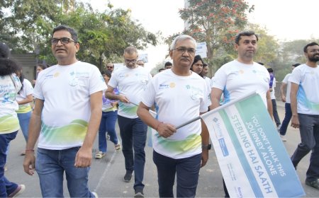 Sterling Hospitals’ Sindhubhavan Unit Spearheads Major Cancer Awareness Walkathon with Rotary Club