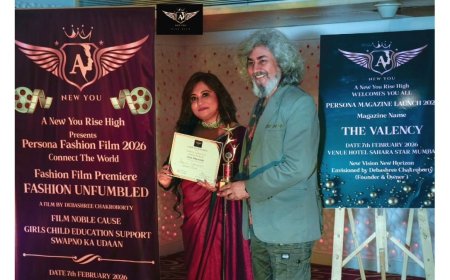 Mumbai, Persona Fashion Film 2026 ‘Connect the World’ , Cinema, Fashion and Social Impact.