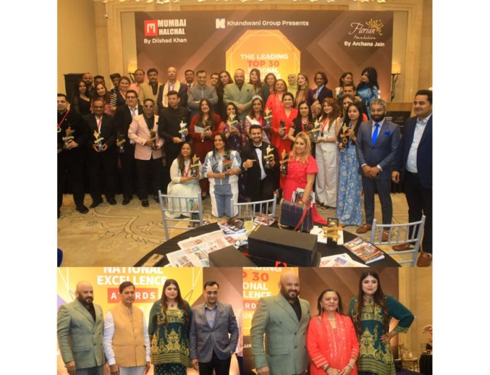 Florian Foundation by Archana Jain and Mumbai Halchal by Dilshad Khan Honours the Top 30 Achievers at The Leading National Excellence Awards 2026