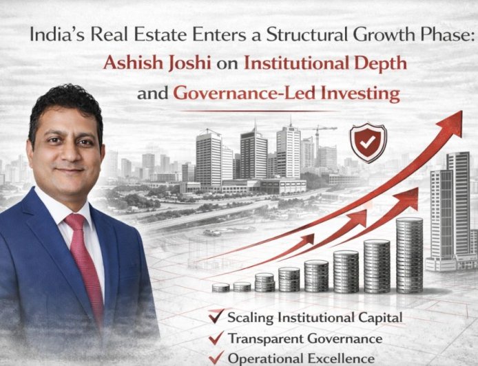 India’s Real Estate Enters a Structural Growth Phase: Ashish Joshi on Institutional Depth and Governance-Led Investing