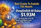 Next Crypto To Explode This Month: DeepSnitch AI Raises $1.93M As Retail Apes It for the Central Intelligence Layer and 300x Potential, SOL and LINK Enter Recovery