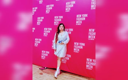 Ms Haryana and Her Mesmerizing Cinematic Fashion and Radiant Presence at New York Fashion Week in New York