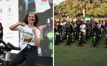 Over 1,000 participate in Kavisha UFIT Flow Fest, India’s first spin rave event more than 100 people spin at one time