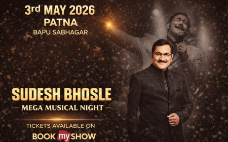 Sudesh Bhosle’s Mega Musical Night in Patna on May 3, More than 5000 audience members to enjoy a melodious evening of music