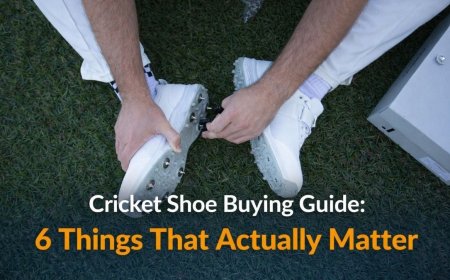 Cricket Shoe Buying Guide: 6 Things That Actually Matter