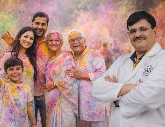 Holi and Your Skin: A Dermatologist’s Advice By Dr. Jagdish Sakhiya, MD Dermatologist