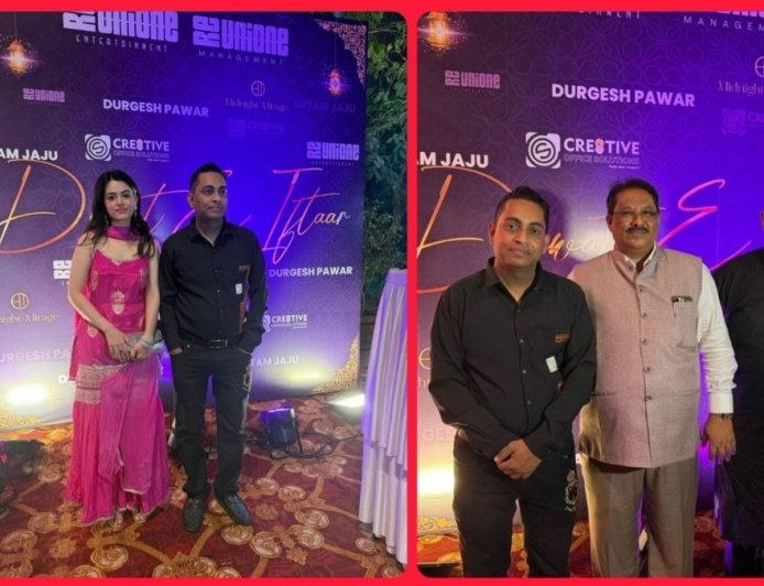 Grand Dawat-E-Iftaar Hosted by Durgesh Pawar, Uttam Jaju and Organised by Hamza Shaikh of Re Unione Entertainment at Celebration Club.