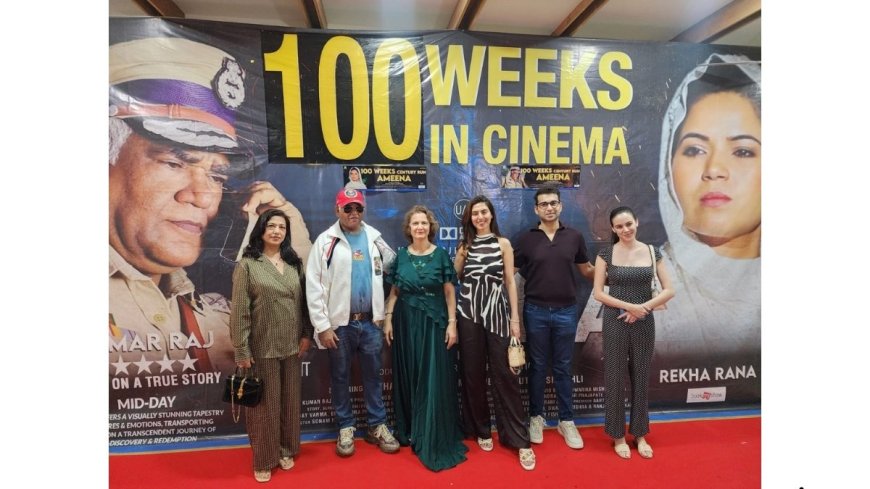 ‘AMEENA’ CELEBRATES HISTORIC 100 WEEKS IN CINEMAS; KUMAR RAJ PRODUCTIONS HOSTS GRAND CELEBRATION IN MUMBAI