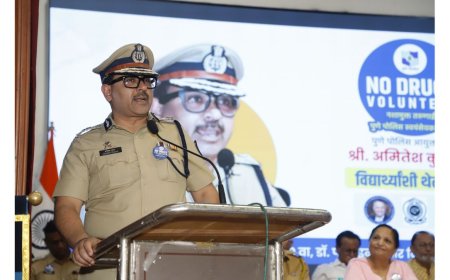 Pune Police to Invoke MCOCA Against Drug Peddlers, Announce Zero-Tolerance Anti-Drug Drive at Dr. P. A. Inamdar University
