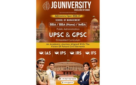 JG University Launches BBA (Hons) and iMBA in Public Administration with Integrated UPSC and GPSC Curriculum; Admissions Open for 2026–27