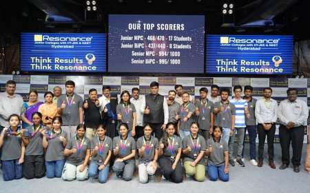 Resonance Junior Colleges Records Stellar Results in Telangana’s Intermediate 1 & 2 Year Exams