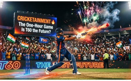 Cricketainment and the One-Hour Game: Could T60 Be Cricket’s Next Fast Lane?