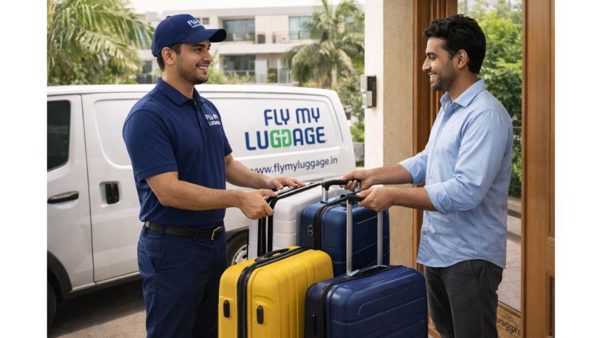 Fly My Luggage Redefines Air Travel Comfort with 24×7 Baggage Pickup & Seamless Transit Services Across India