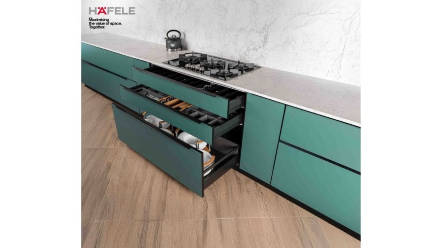 Hafele introduces MatrixBox Premium+ Drawer System Offering a Hassle-Free Installation Experience
