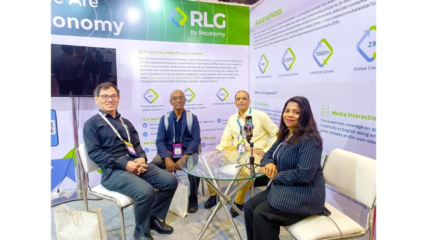 RLG Systems India Displays Circular Economy Leadership at India Electronics Expo 2026