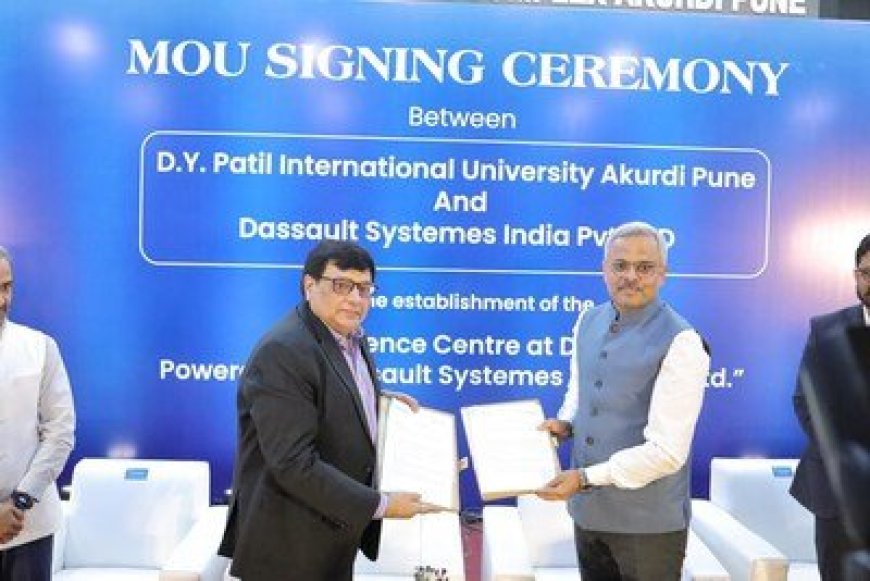 DYPIU Signs MoU with Dassault Systèmes to Establish Experience Centre