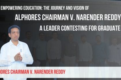 Alphores Chairman V. Narender Reddy Announces Candidacy for Graduate MLC Elections